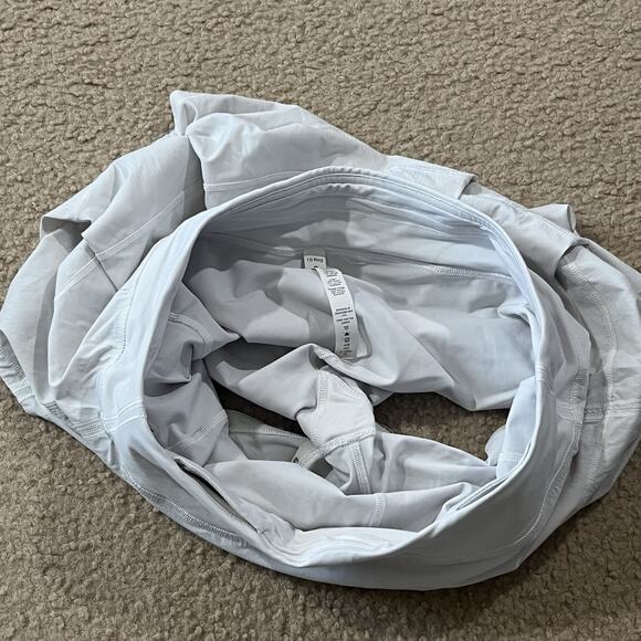 Lululemon Pace Rival Skirt White Size 10 - Picture 4 of 7